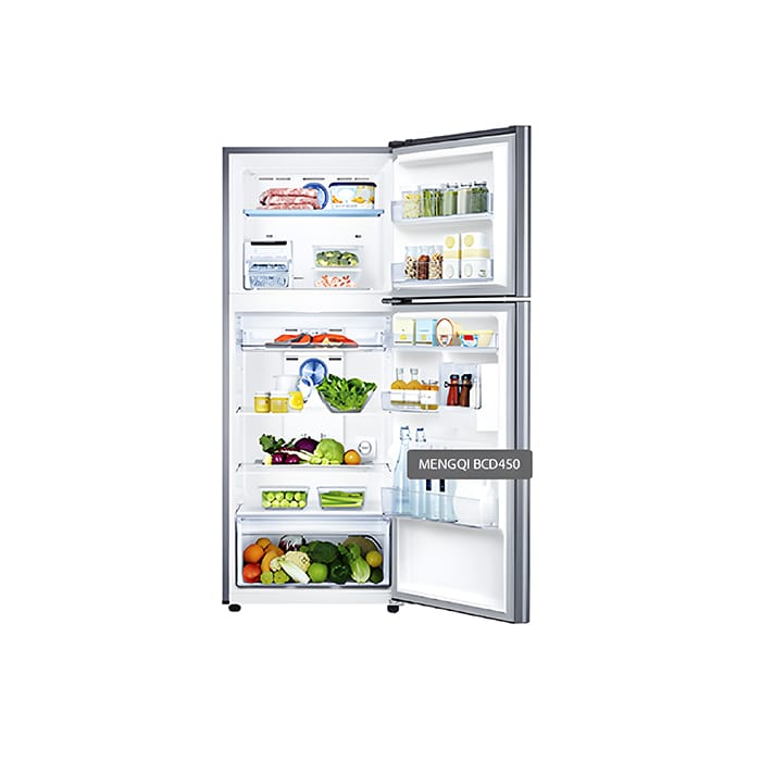 450L 2-Door Refrigerator - 110V/60HZ Power for Commercial Use